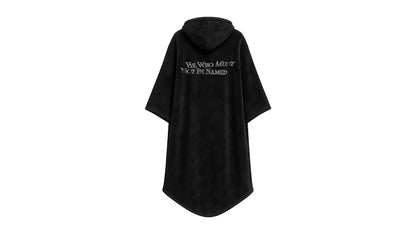 Blvck x Harry Potter Tom Riddle Hooded Blanket Black
