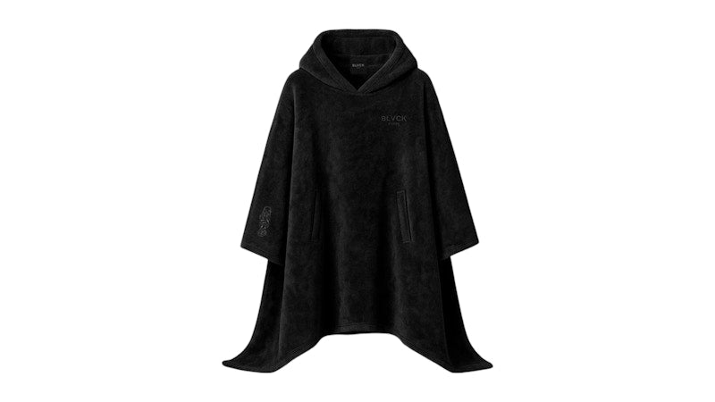 Blvck x Harry Potter Tom Riddle Hooded Blanket Black