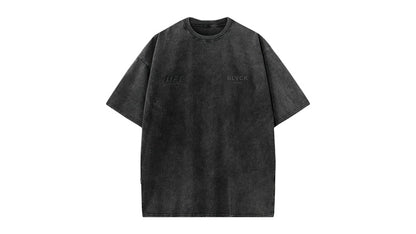Blvck x UFC Acid Wash Tee Grey