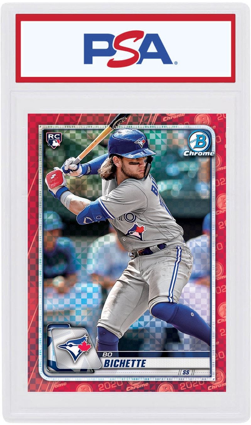 Bo Bichette 2020 Bowman Chrome X Rookie Red X-Fractor 1/1 #50 (PSA or BGS Graded)