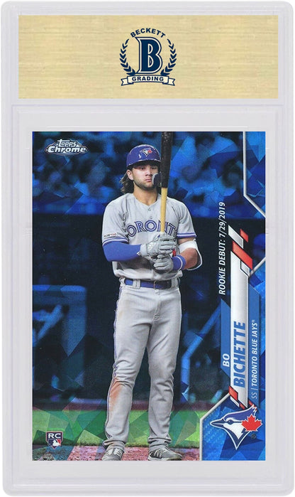 Bo Bichette 2020 Topps Chrome Update Sapphire Rookie Debut #U-1 (PSA or BGS Graded)
