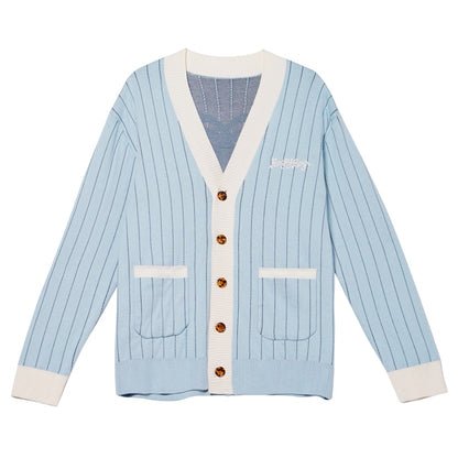 Bogey Boys Cardigan Sweater Powder Blue