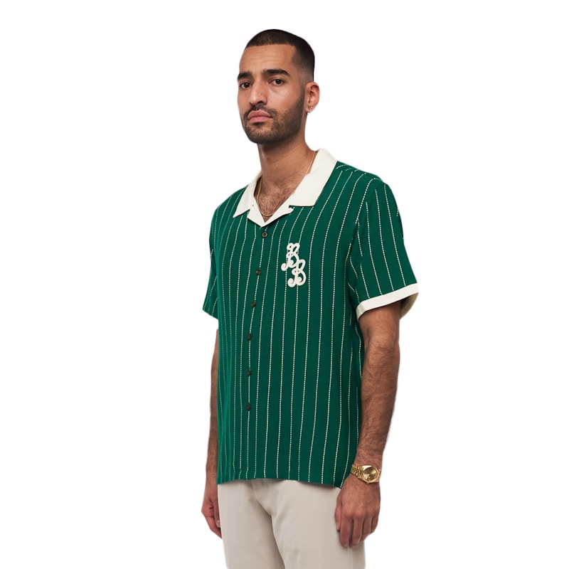 Bogey Boys The Players Button Up Shirt Green