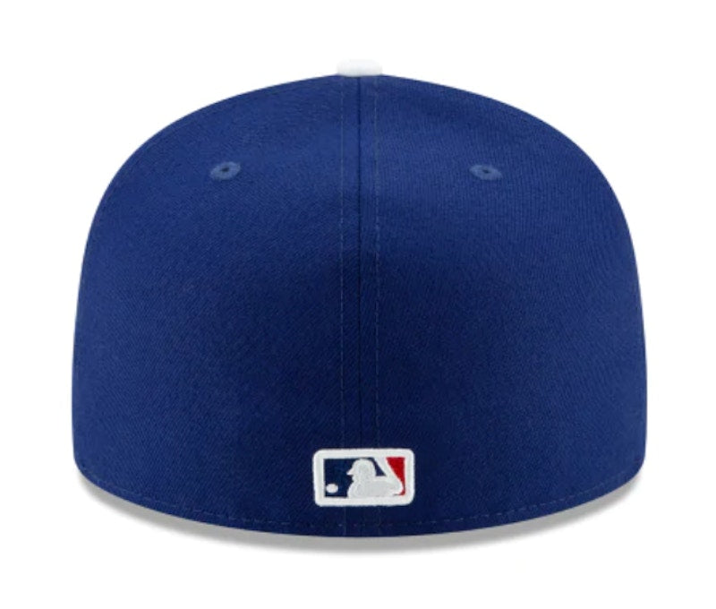 Born X Raised Los Angeles Dodgers Shadow Fitted Hat Blue