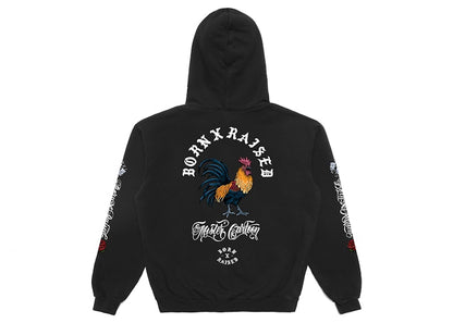 Born X Raised x Mister Cartoon Gallo Fino Hoodie Black