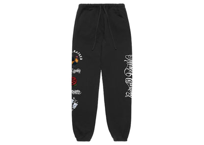 Born X Raised x Mister Cartoon Gallo Fino Sweatpants Black