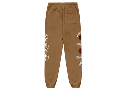 Born X Raised x Mister Cartoon Gallo Fino Sweatpants Camel