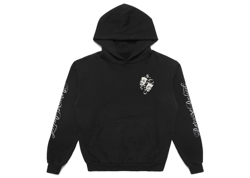 Born X Raised x Mister Cartoon No Llores Hoodie Black