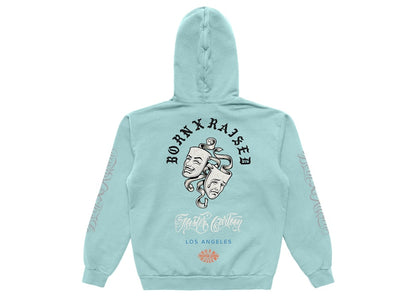 Born X Raised x Mister Cartoon No Llores Hoodie Lagoon
