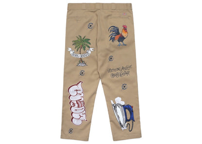 Born X Raised x Mister Cartoon x Dickies Work Pants Khaki