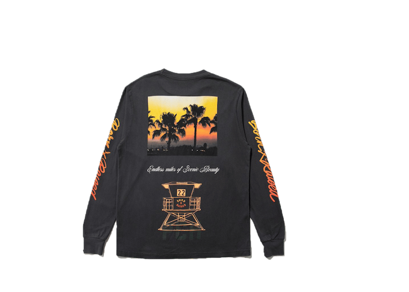 Born X Raised x Union Scenic Beauty L/S Tee Black