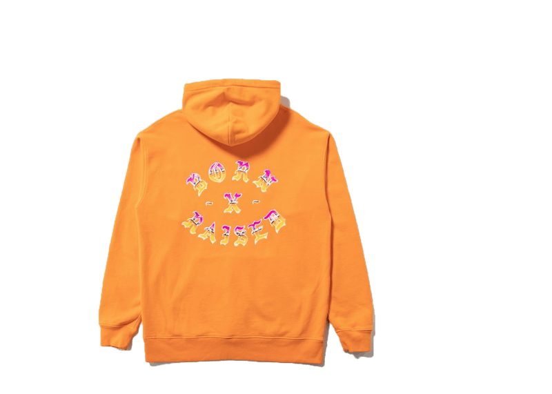 Born X Raised x Union Sunset Rocker Hoodie Orange