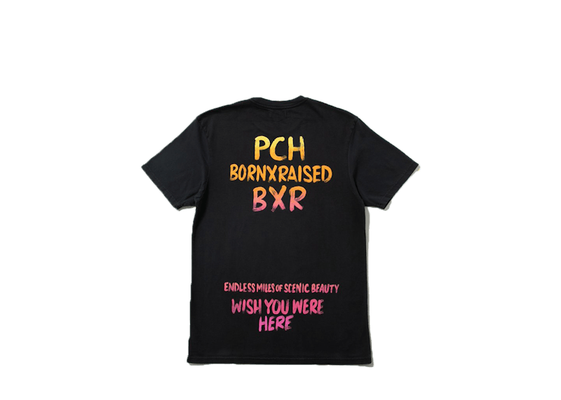 Born X Raised x Union Wish You Were Here Tee Black