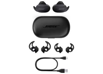 BOSE QuietComfort Earbuds True Wireless Noise Cancelling In-Ear Headphones (831262-0010) Triple Black