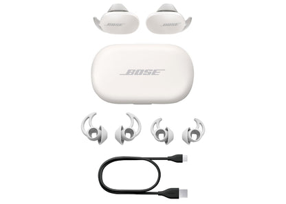 BOSE QuietComfort Earbuds True Wireless Noise Cancelling In-Ear Headphones (831262-0020) Soapstone
