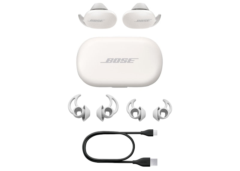 BOSE QuietComfort Earbuds True Wireless Noise Cancelling In-Ear Headphones (831262-0020) Soapstone