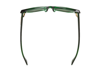 Bottega Veneta Angle Cat-Eye Sunglasses Green/Green (660165V2Q303344)