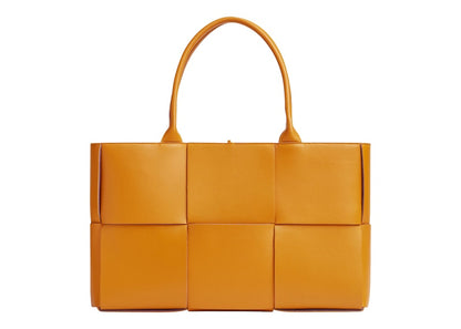 Bottega Veneta Arco Intreccio Tote Bag Medium Cob/Purple