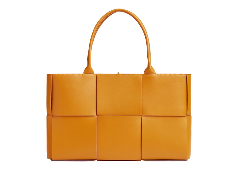 Bottega Veneta Arco Intreccio Tote Bag Medium Cob/Purple
