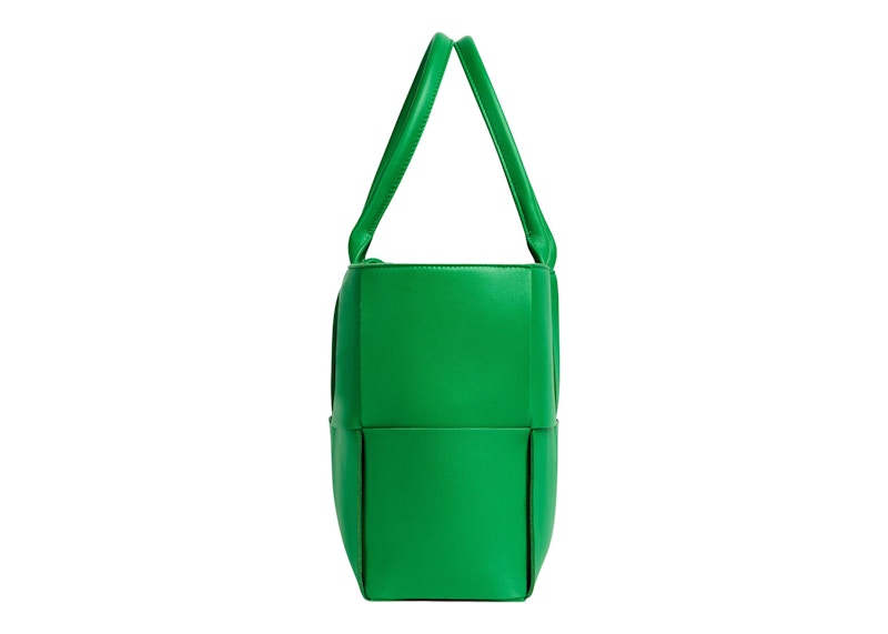 Bottega Veneta Arco Intreccio Tote Bag Medium Parakeet