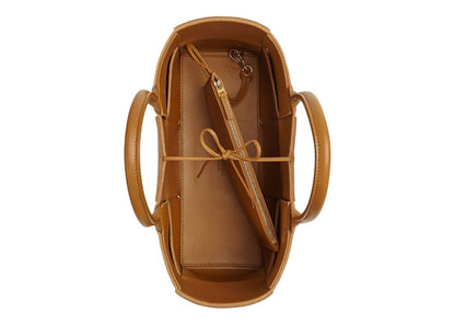 Bottega Veneta Arco Tote Bag Small Camel