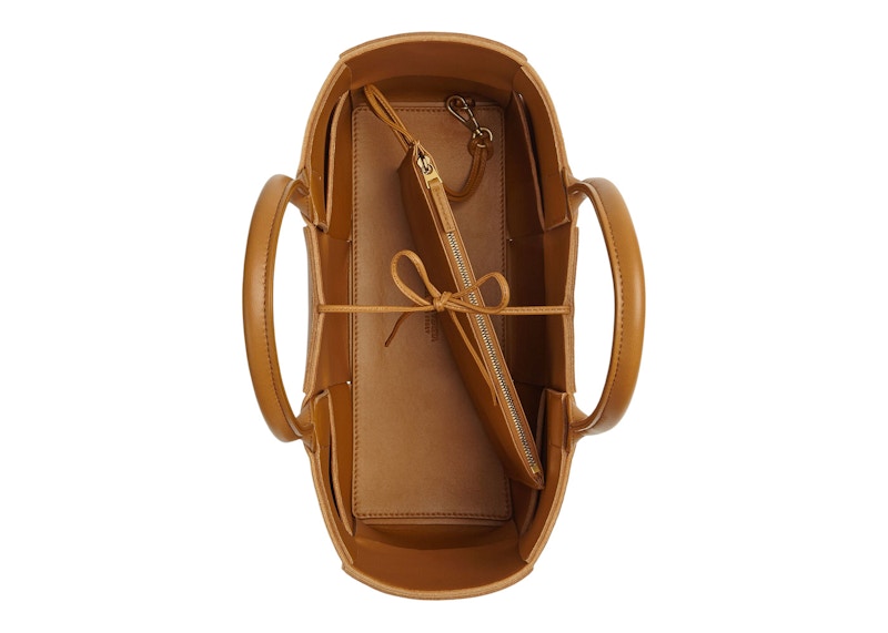 Bottega Veneta Arco Tote Bag Small Camel