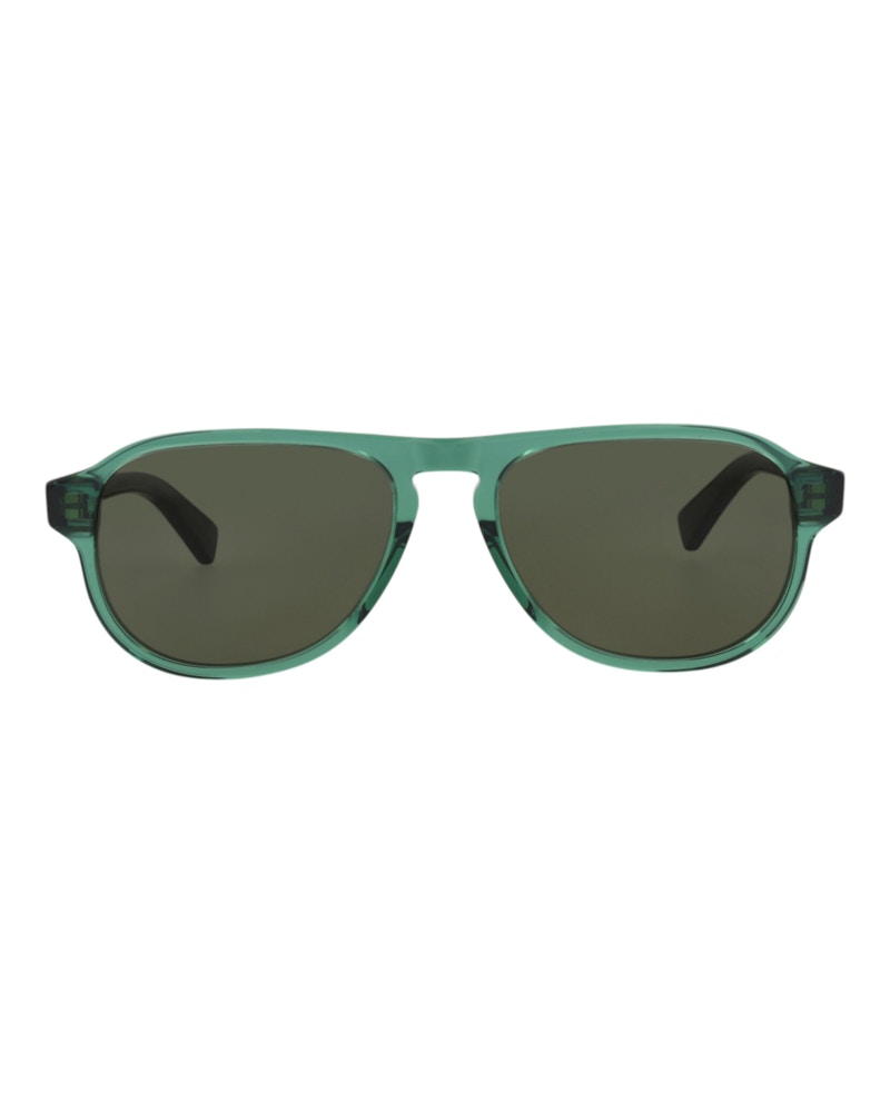 Bottega Veneta Aviator-Frame Recycled Acetate Sunglasses Green Green Green (BV1292S-30015226-003)