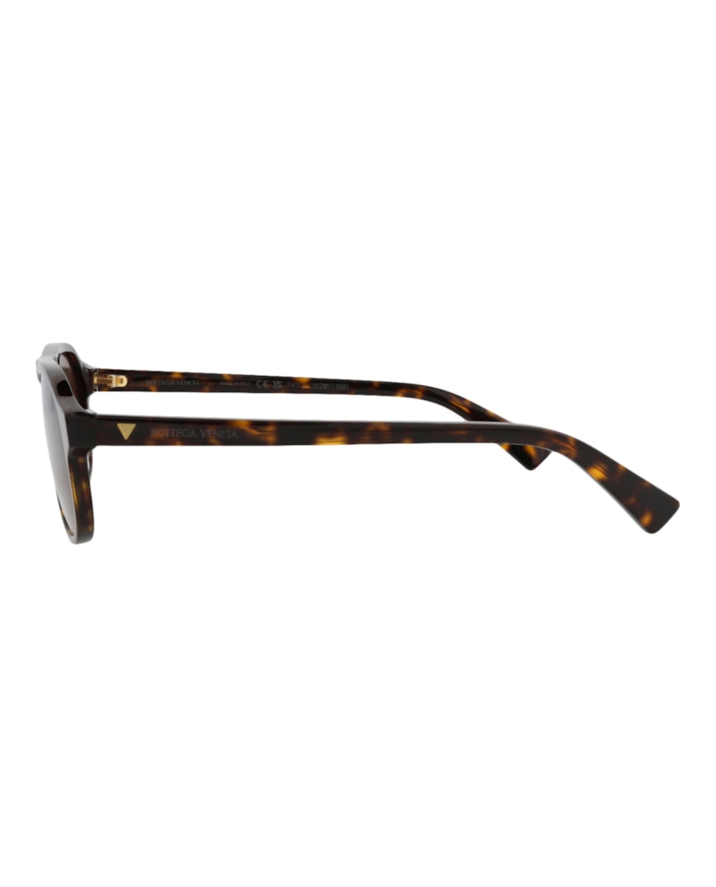 Bottega Veneta Aviator-Frame Recycled Acetate Sunglasses Havana Havana Brown (BV1292S-30015226-002)