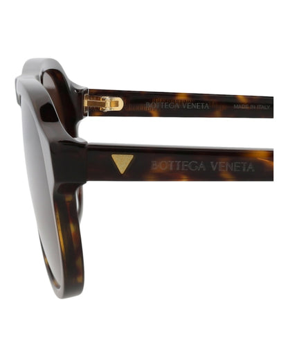 Bottega Veneta Aviator-Frame Recycled Acetate Sunglasses Havana Havana Brown (BV1292S-30015226-002)