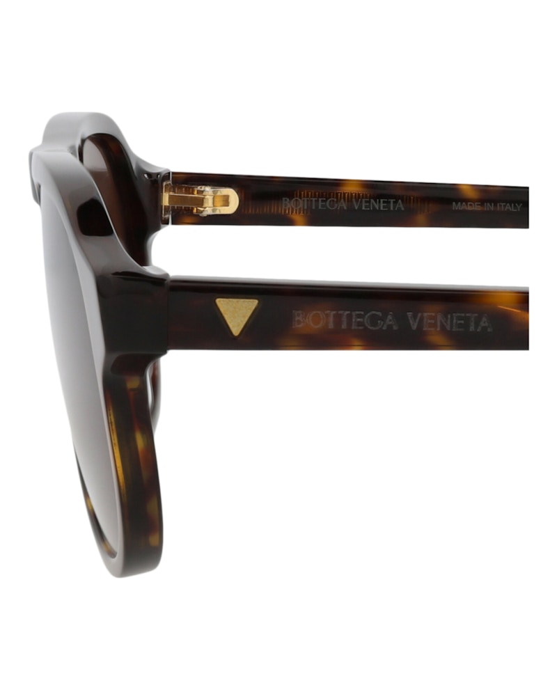 Bottega Veneta Aviator-Frame Recycled Acetate Sunglasses Havana Havana Brown (BV1292S-30015226-002)