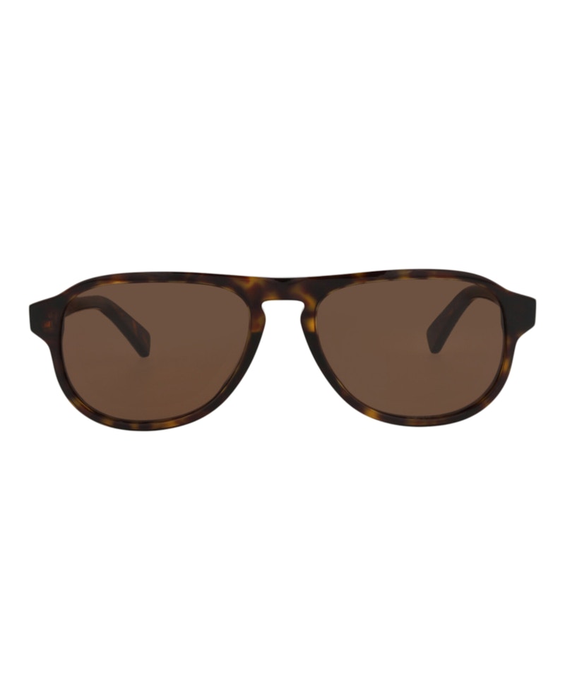 Bottega Veneta Aviator-Frame Recycled Acetate Sunglasses Havana Havana Brown (BV1292S-30015226-002)