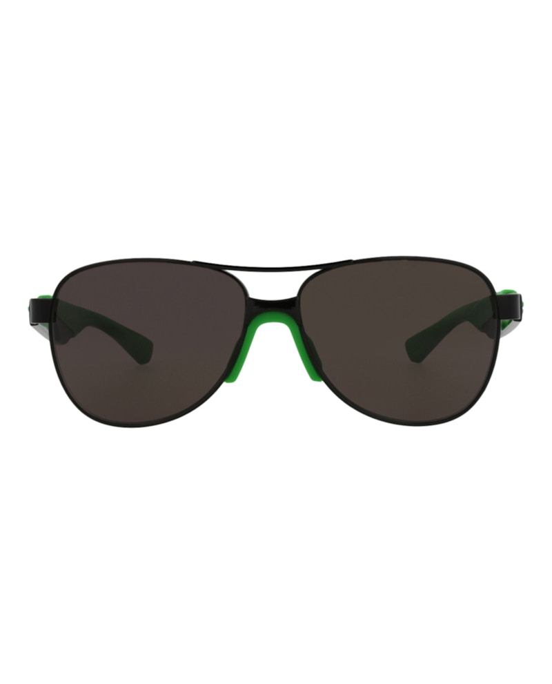 Bottega Veneta Aviator Sunglasses Black/Black/Grey (BV1231S-30014257-001)