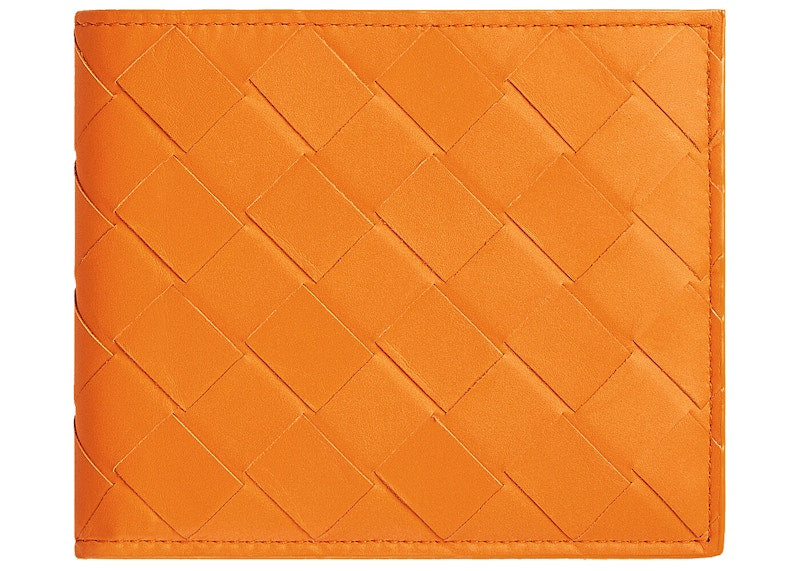 Bottega Veneta Bifold Wallet Papaya