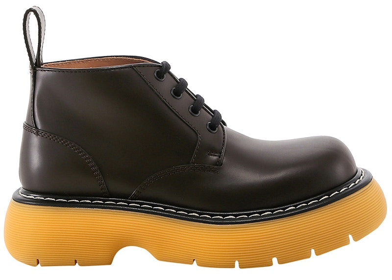 Bottega Veneta Bounce Ankle Boot Brown (Women's)