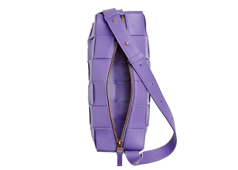 Bottega Veneta Brick Cassette Intreccio Purple
