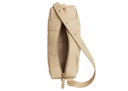 Bottega Veneta Brick Cassette Shoulder Bag Porridge
