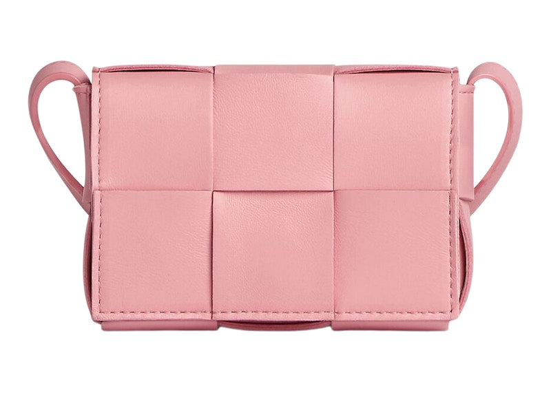 Bottega Veneta Candy Cassette Crossbody Bag Mini Intreccio Ribbon