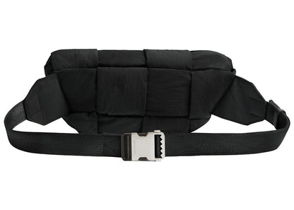 Bottega Veneta Cassette Bumbag Intreccio Black