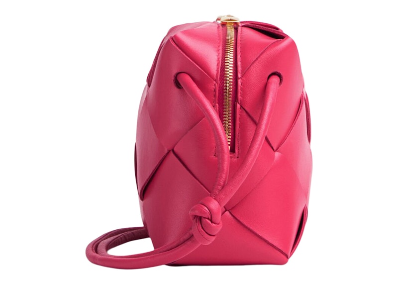 Bottega Veneta Cassette Camera Bag Mini Cranberry