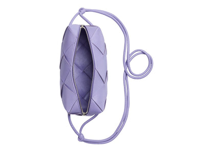 Bottega Veneta Cassette Camera Bag Small Wisteria