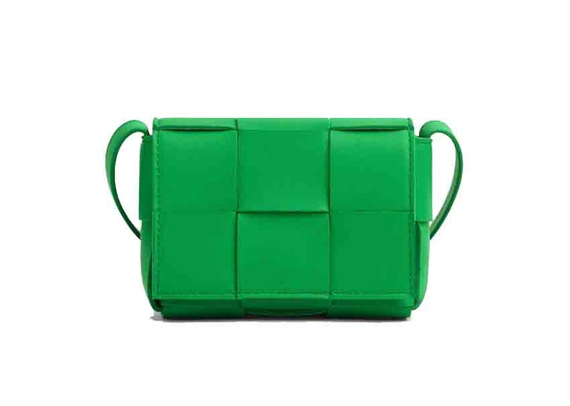 Bottega Veneta Cassette Intrecciato Parakeet