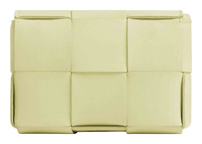 Bottega Veneta Cassette Mini Lemon Washed
