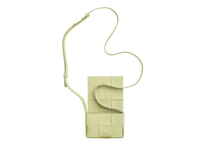 Bottega Veneta Cassette Mini Lemon Washed