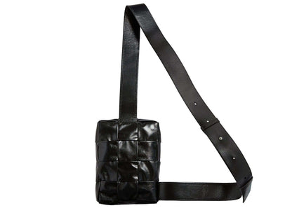 Bottega Veneta Cassette Sling Crossbody Bag Black