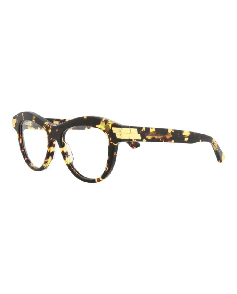 Bottega Veneta Cat Eye Eyeglasses Havana/Havana/Transparent (BV1105O-30011027-002)
