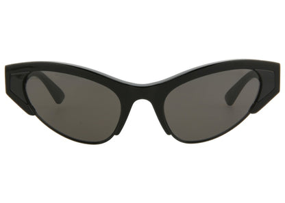 Bottega Veneta Cat Eye-Frame Acetate Sunglasses Black/Grey (BV1102S-30011036-001-00011)