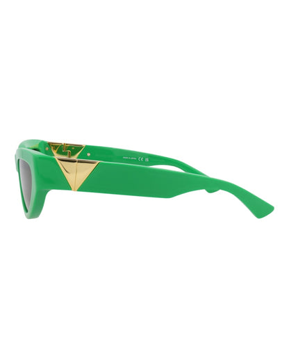 Bottega Veneta Cat Eye-Frame Acetate Sunglasses Green Green Green (BV1176S-30013665-003)