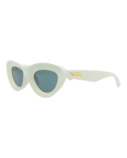 Bottega Veneta Cat Eye-Frame Injection Sunglasses Green Green Green (BV1325S-30015750-004)