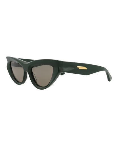 Bottega Veneta Cat Eye-Frame Recycled Acetate Sunglasses Green Green Green (BV1220S-30014268-004)