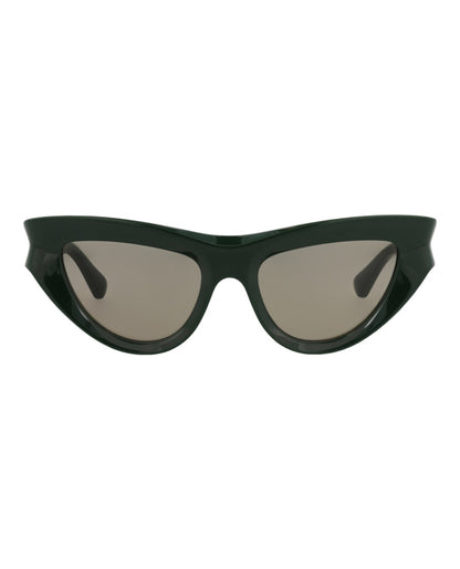 Bottega Veneta Cat Eye-Frame Recycled Acetate Sunglasses Green Green Green (BV1220S-30014268-004)
